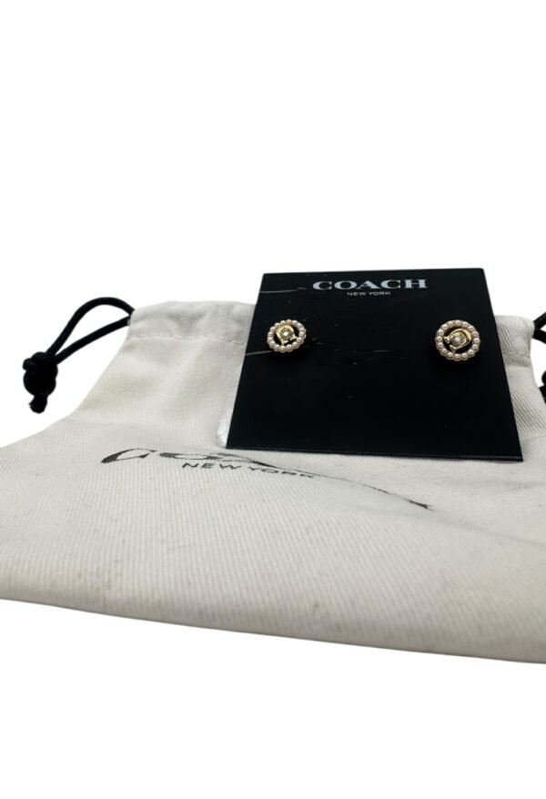 COACH -  PEARL EARRINGS